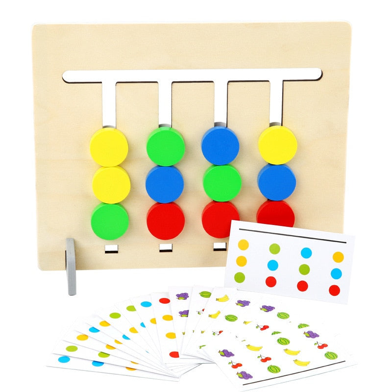 Woods™ - Logisk resonnering - Montessori sorteringspuslespill