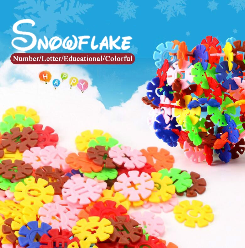 SnowflakeBlocks™ - Bygg med fargerike klosser - Unike byggverk