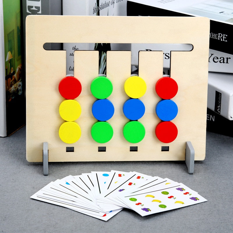 Woods™ - Logisk resonnering - Montessori sorteringspuslespill