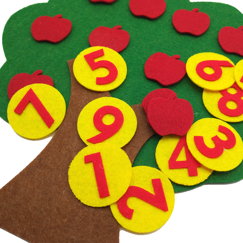 Felt Math Tree™ - En fruktbar talljakt - lær matte