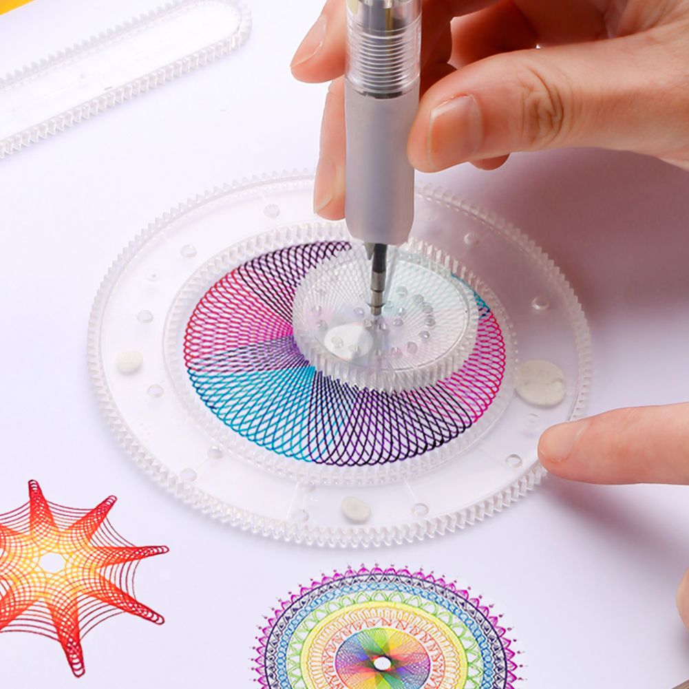 Spirograph™ - Endeløs tegneglede - Fantastiske geometriske tegninger