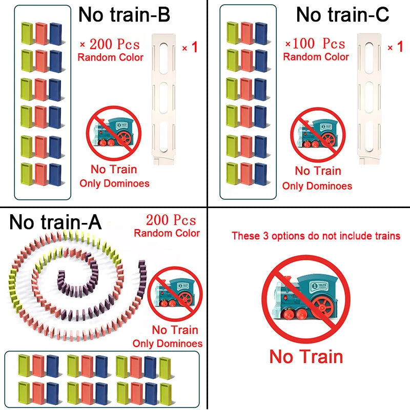 Domino train™ - Dominotog - Dominospill