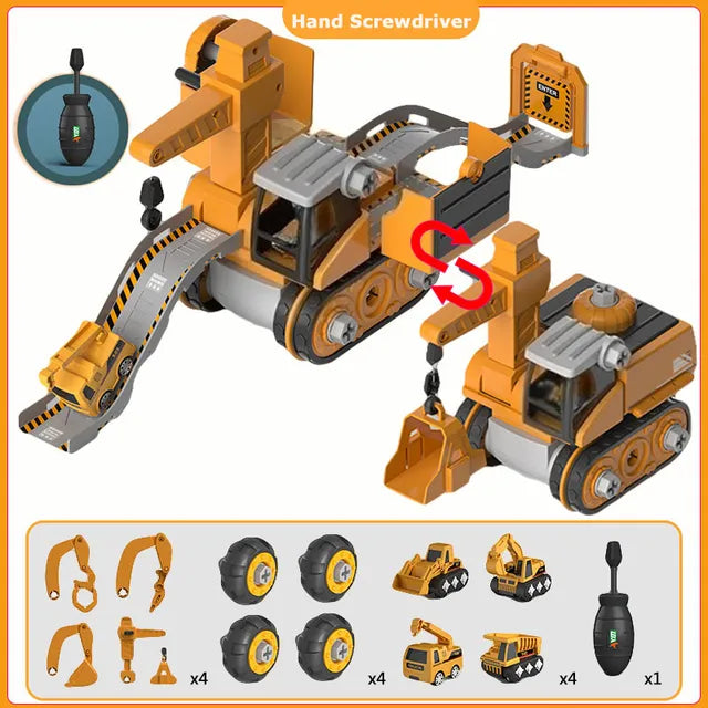 Master Builder Engineer Set™ - Monter din egen arbeidsbil - Byggeleker