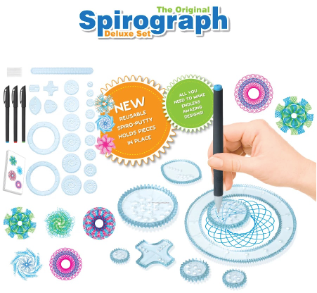 Spirograph™ - Endeløs tegneglede - Fantastiske geometriske tegninger