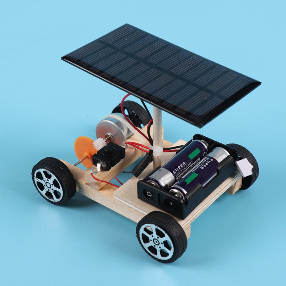 SolarCar™ - Unik racerbil med solcelle - bygg-selv-racerbil