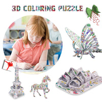 Thumbnail for 3D Color Puzzle™ - Fargelegg din egen bygning - 3D-fargepuslespill