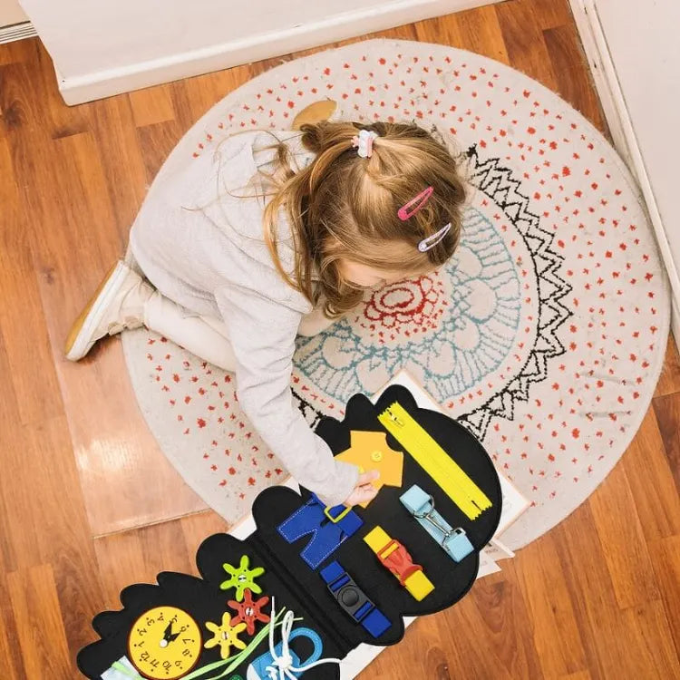 Toddler Busy Board™ - Sensoriske opplevelser - Interaktivt lekebrett