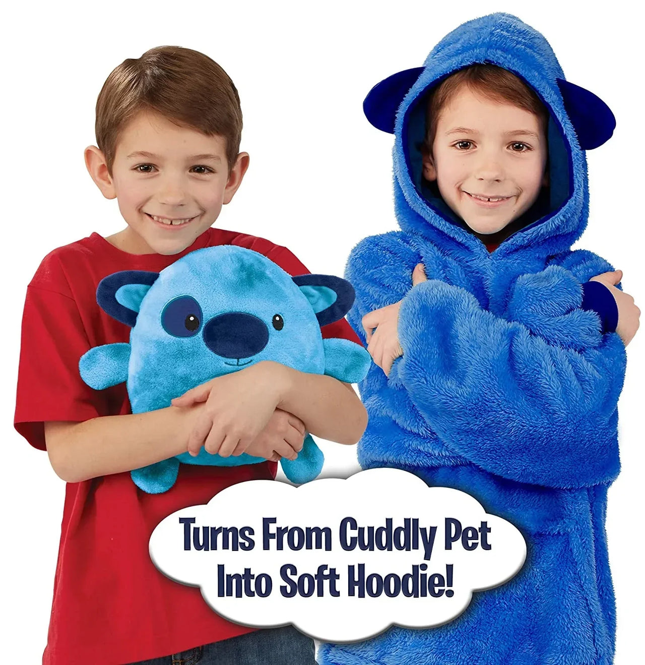 CuddleHoodie™ - Hettegenser og leke i ett - Varm hettegenser for barn