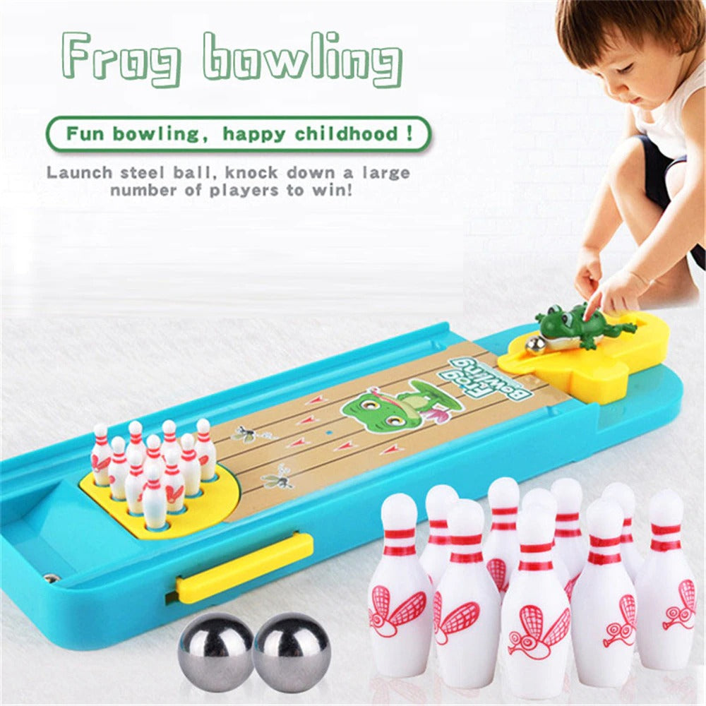 Frog Bowling™ - Utvikle motoriske ferdigheter - lite bowlingspill