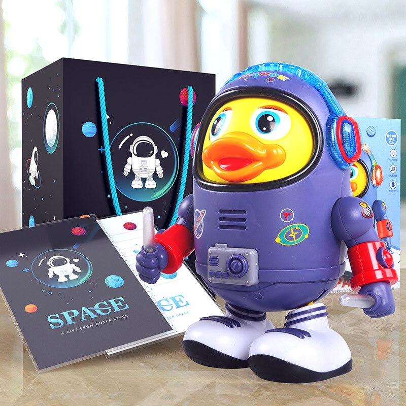 Dancing Space Duck™ - Dans med astronautanda - Dansende lekeand