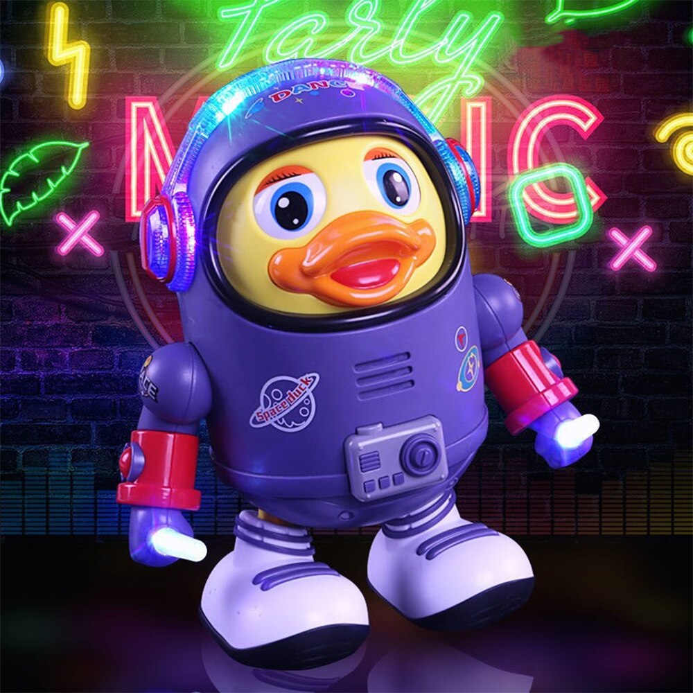 Dancing Space Duck™ - Dans med astronautanda - Dansende lekeand