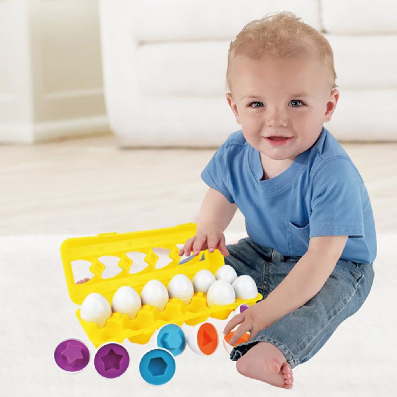 Egg Puzzle™ - Hjernetrim for barn - Kreativt puslespill med egg og mønster