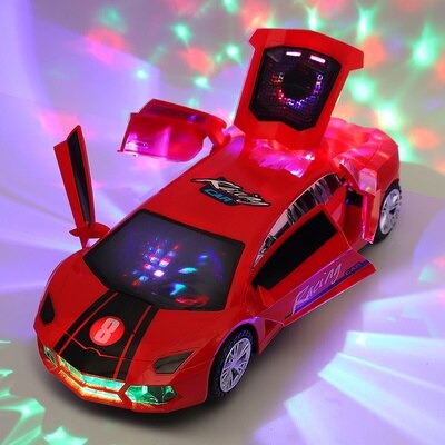 Supercar Toy™ - bevegelig og blinkende lekebil - Sportslekebil